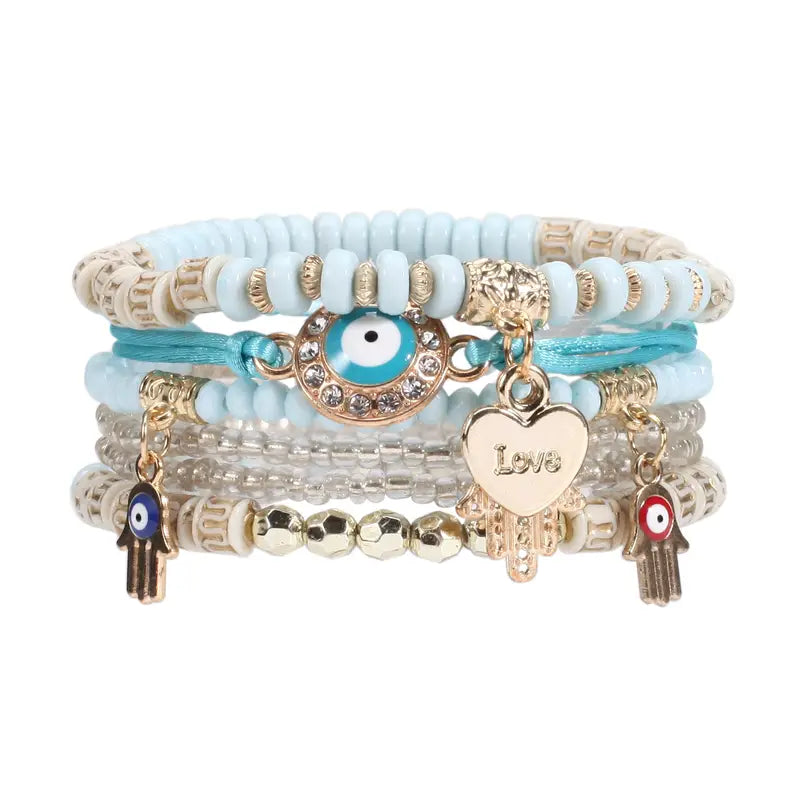 Nazar Hamsa Evil Eye Protection Bracelets