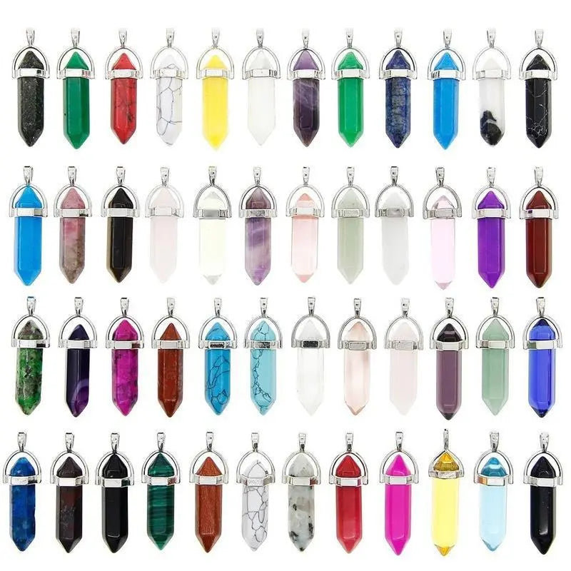 Natural Crystal Pendants