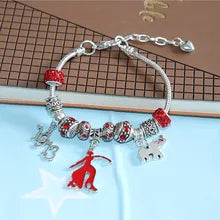 Delta Sigma Theta Charm Bracelet