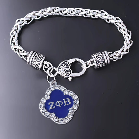 Zeta Phi Beta Pendant Bracelet