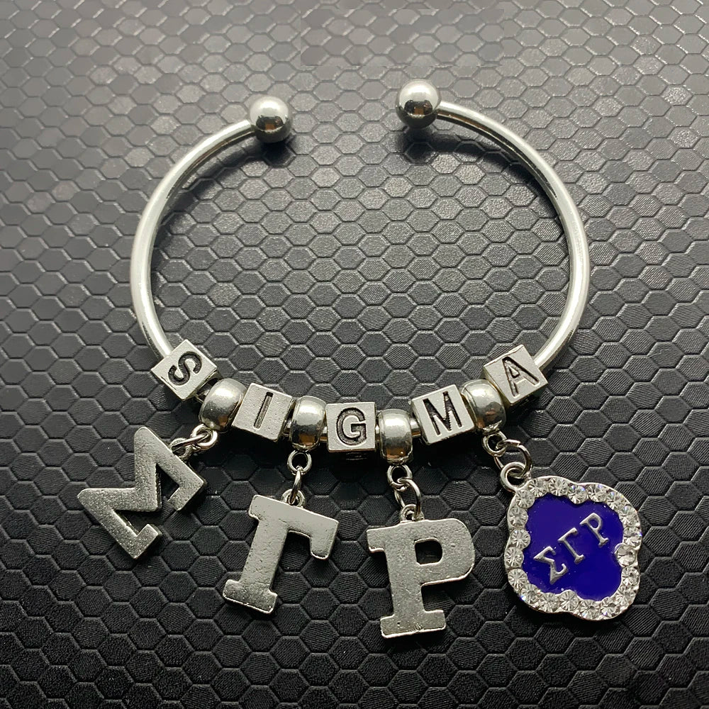 Sigma Gamma Rho Charm Bracelet "Sigma"