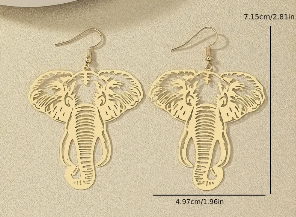 Elephant Earrings