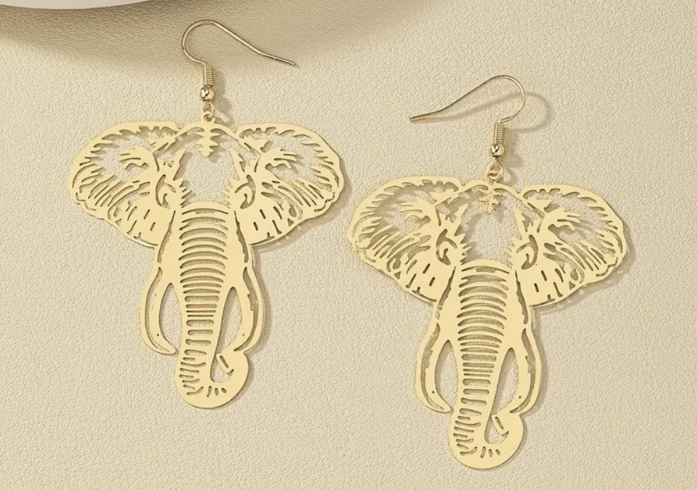 Elephant Earrings