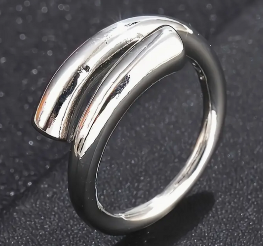 "Flow" Minimalist Adjustable Ring