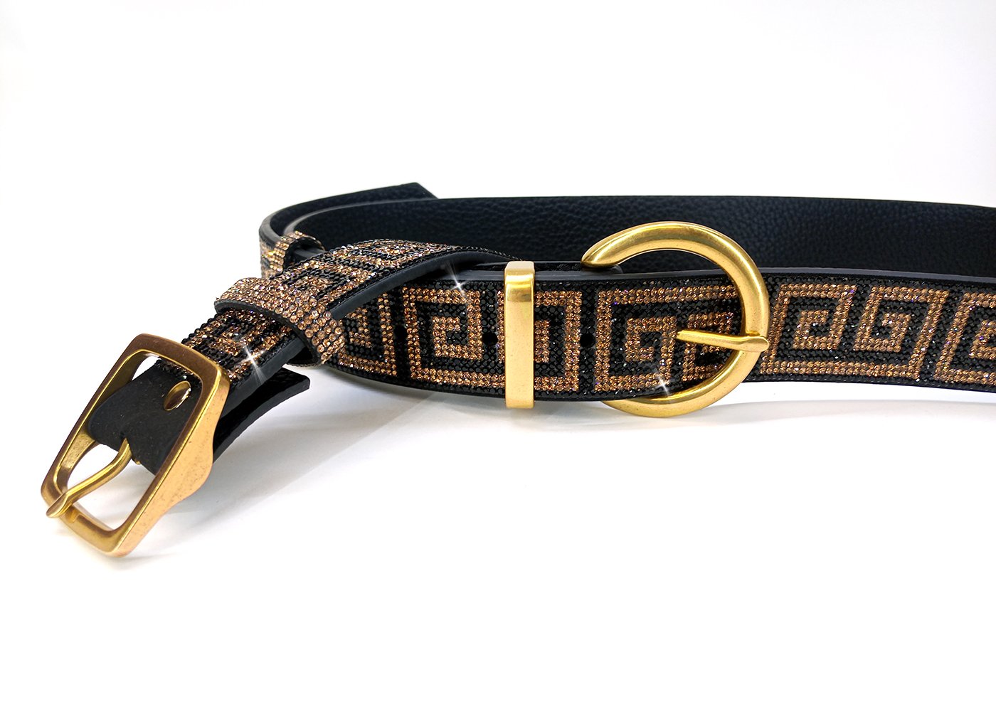 Greek Bling Rhinestone Belt