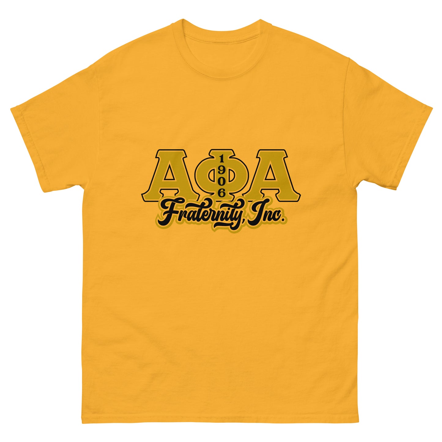 Alpha Phi Alpha Gold T-shirt