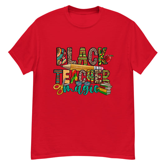 Black Teacher Magic T-Shirt