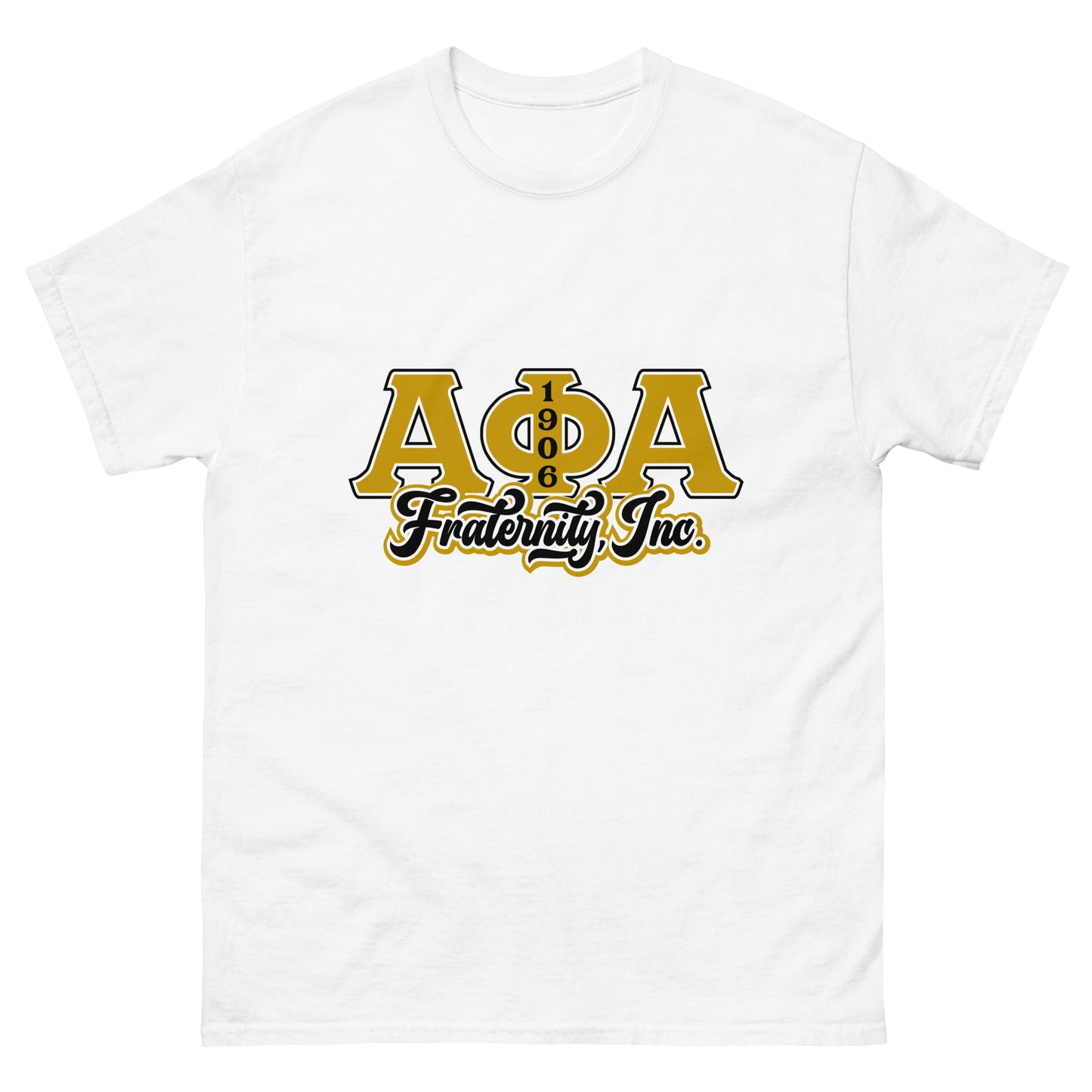 Alpha Phi Alpha Gold T-shirt