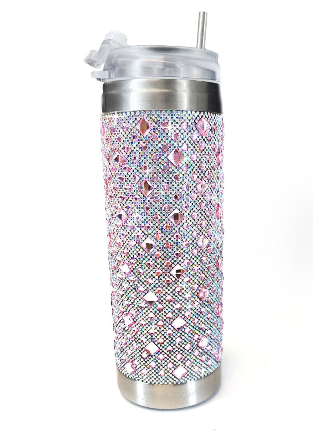 Pink Princess Crystal Tumbler