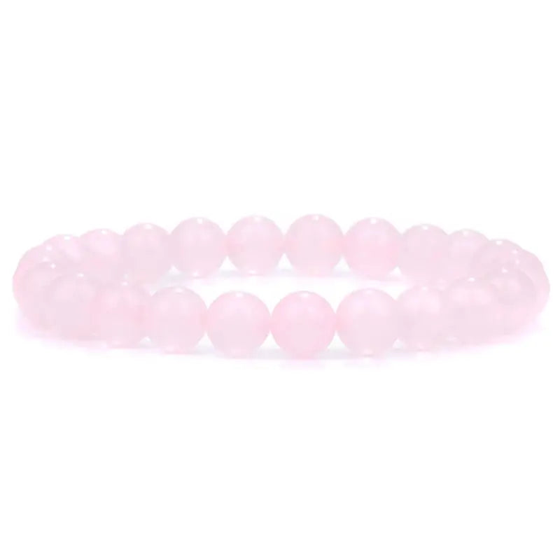 Natural Stone Healing Crystal Stretch Beaded Bracelet