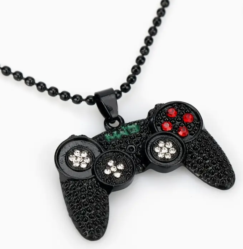 Bling Game Console Pendant Necklace