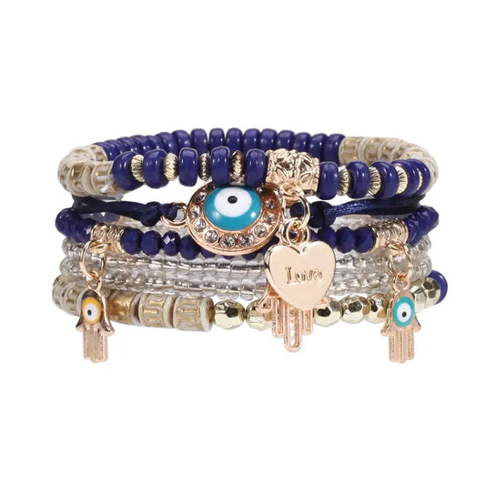 Nazar Hamsa Evil Eye Protection Bracelets